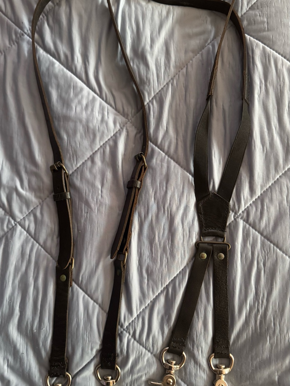 Groomsmen  black 1.5” Leather Suspenders, Personalise Leather Suspenders,